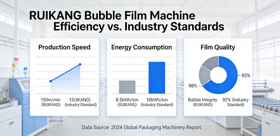 RUIKANG Bubble Film Machine Performance Metrics vs. Industry Standards